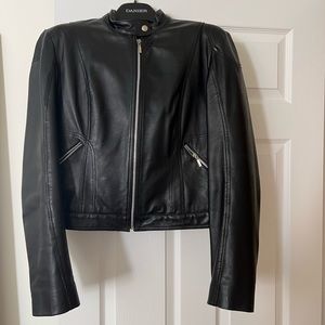 Black leather M Women’s jacket